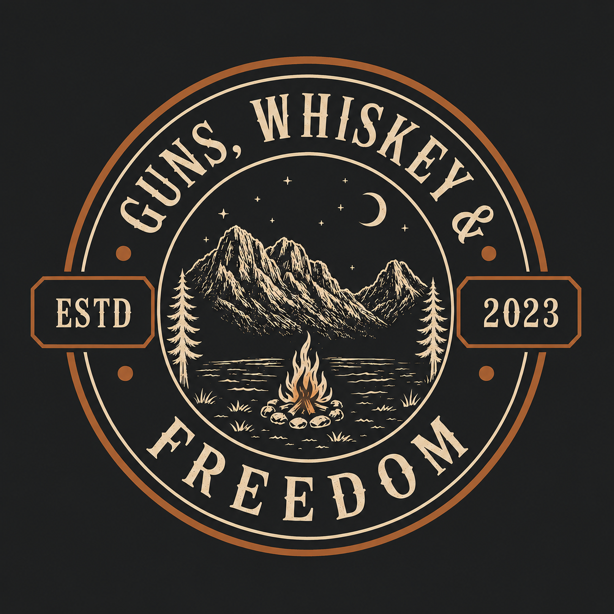 Guns, Whiskey & Freedom — established 2023